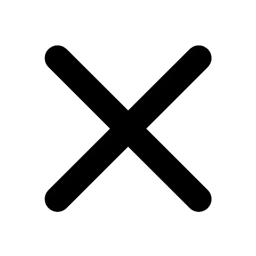 a grey x mark indicating a service isnt available